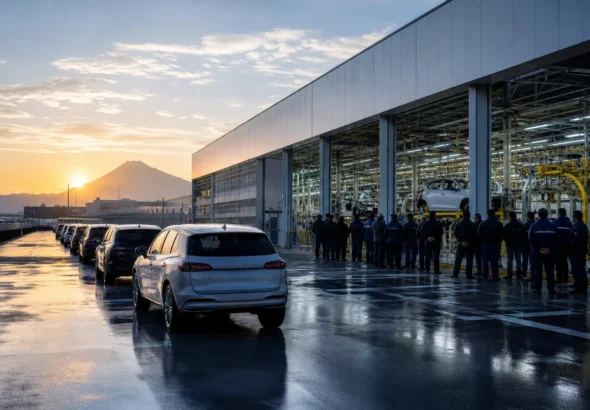 Planta automotriz de Volkswagen en Puebla tras el acuerdo salarial de 2026