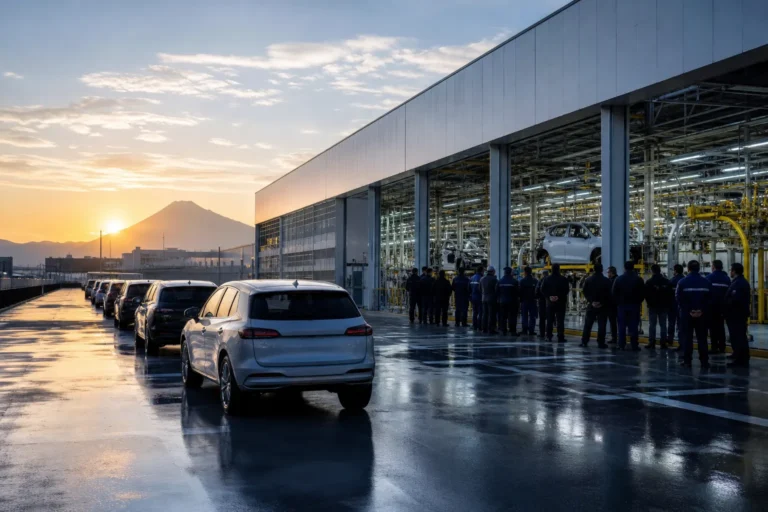 Planta automotriz de Volkswagen en Puebla tras el acuerdo salarial de 2026