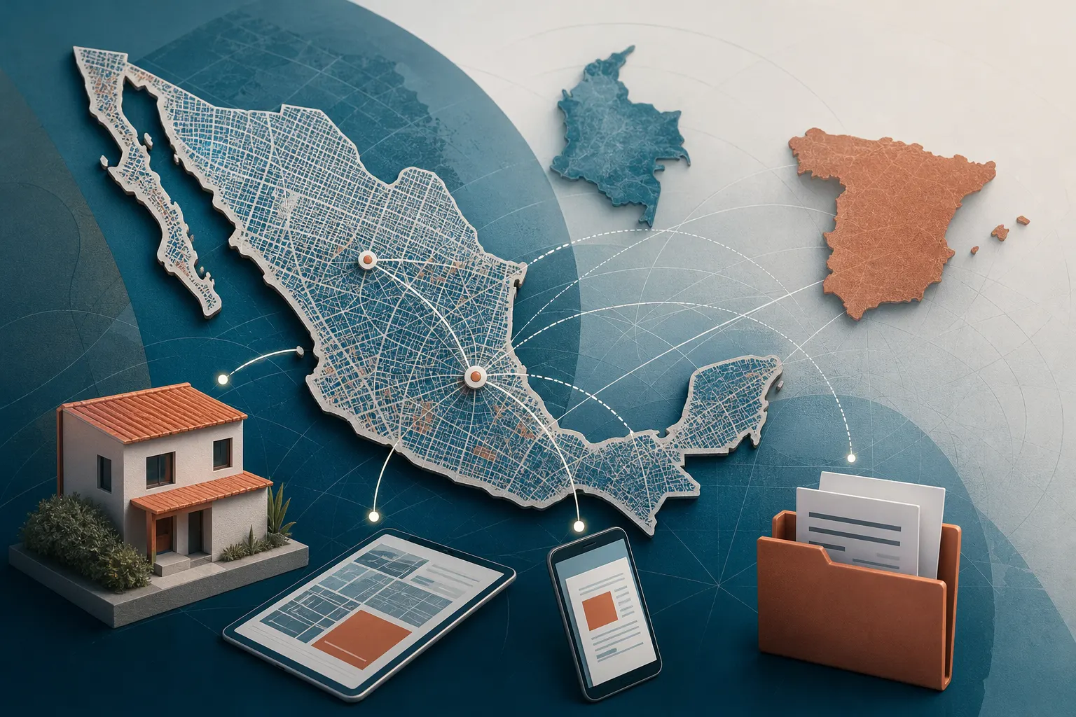 México ordena sus catastros: qué puede aprender de Colombia y España