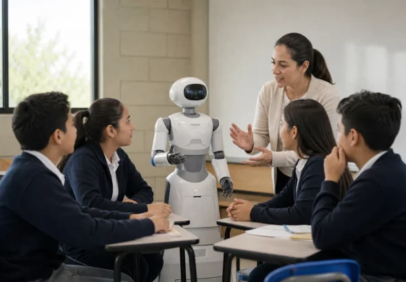 Prototipo de robot educativo para enseñar mediación escolar en Tamaulipas