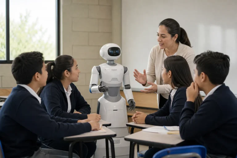 Prototipo de robot educativo para enseñar mediación escolar en Tamaulipas