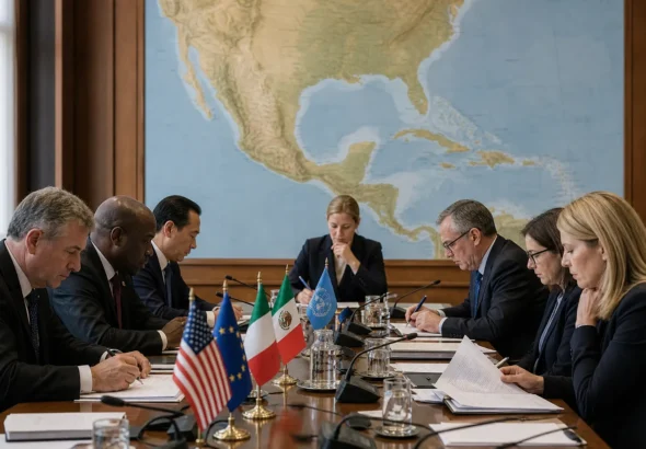Delegados internacionales revisan una ruta de cooperación contra el tráfico ilícito de armas en Viena