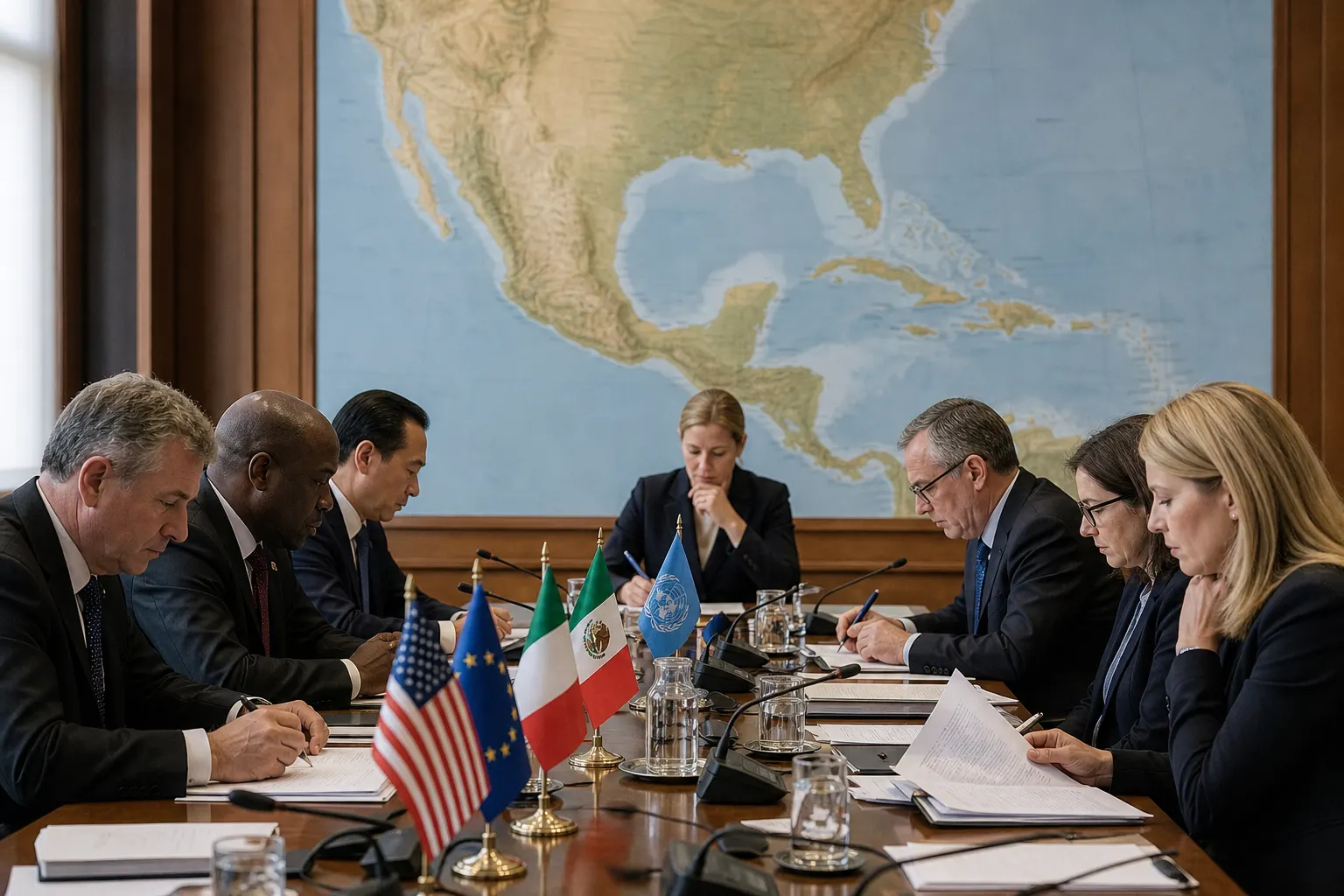 Delegados internacionales revisan una ruta de cooperación contra el tráfico ilícito de armas en Viena